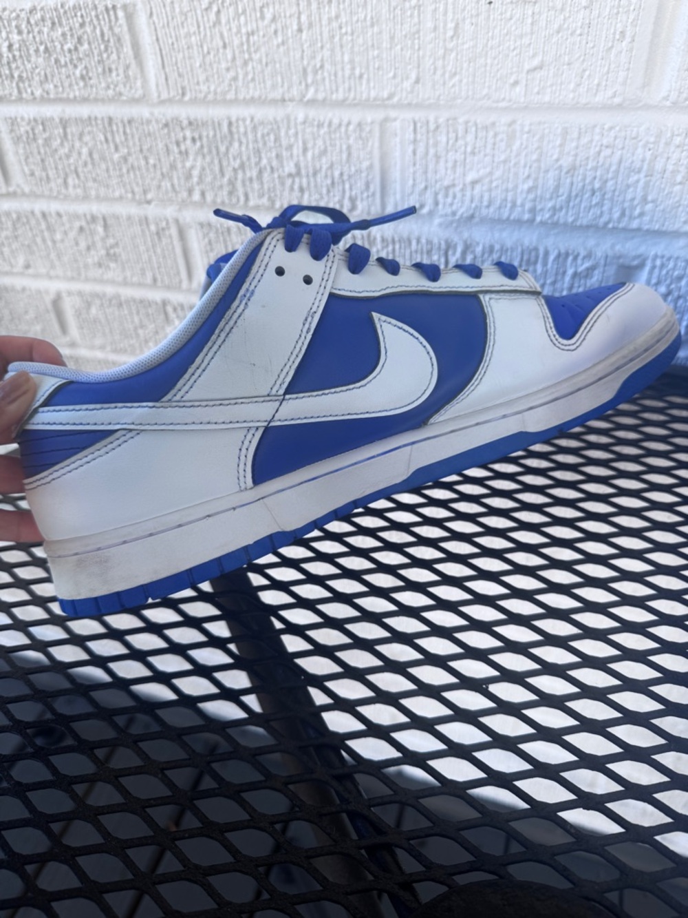 ✨ 🔥 NIKE Dunk Low Polar Blue ✨ Mens 12 - EUC/Authentic - Picture 4 of 9